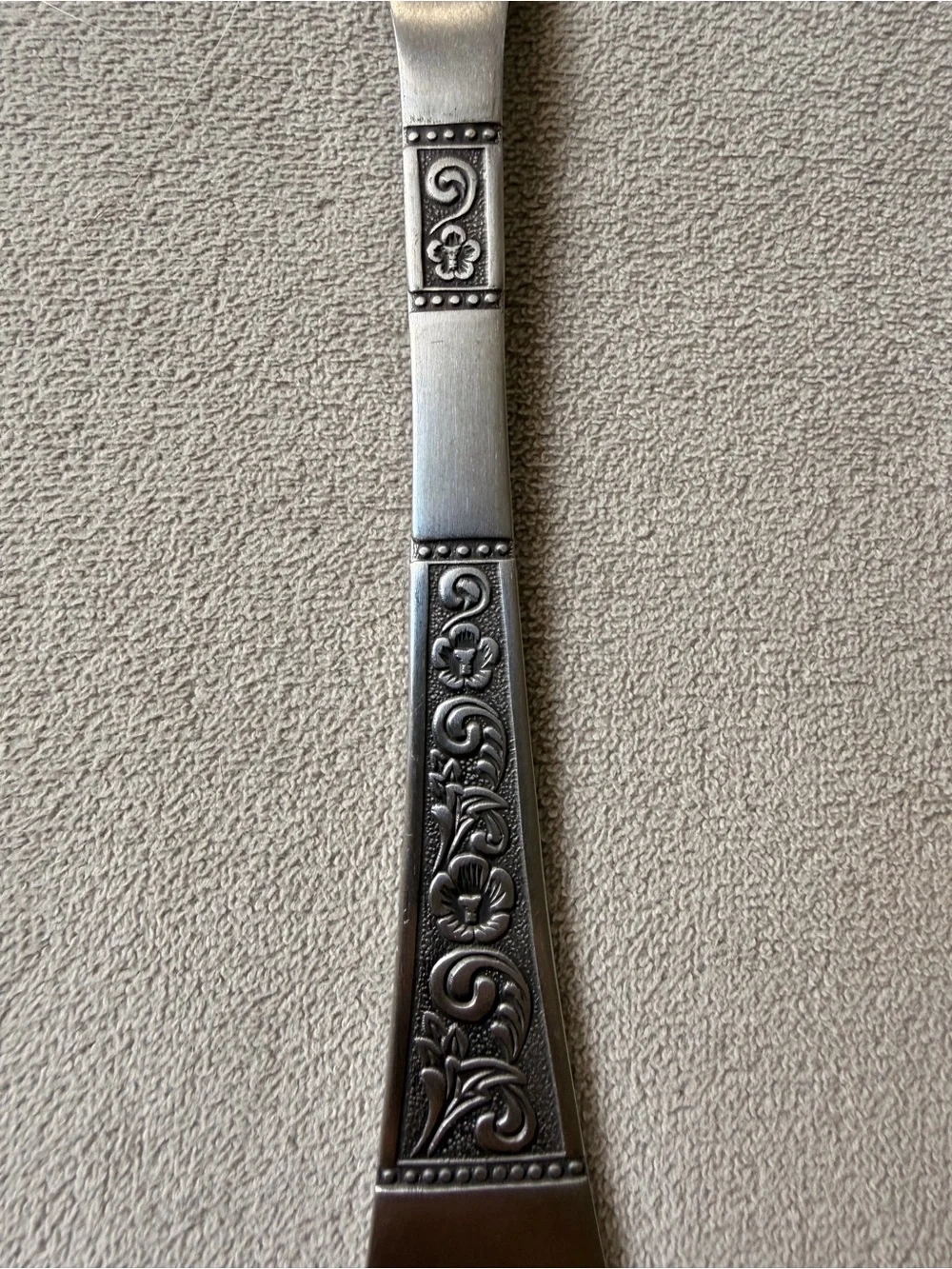 Vintage Serving / Salad Spoon Stainless Steel Made in Japan